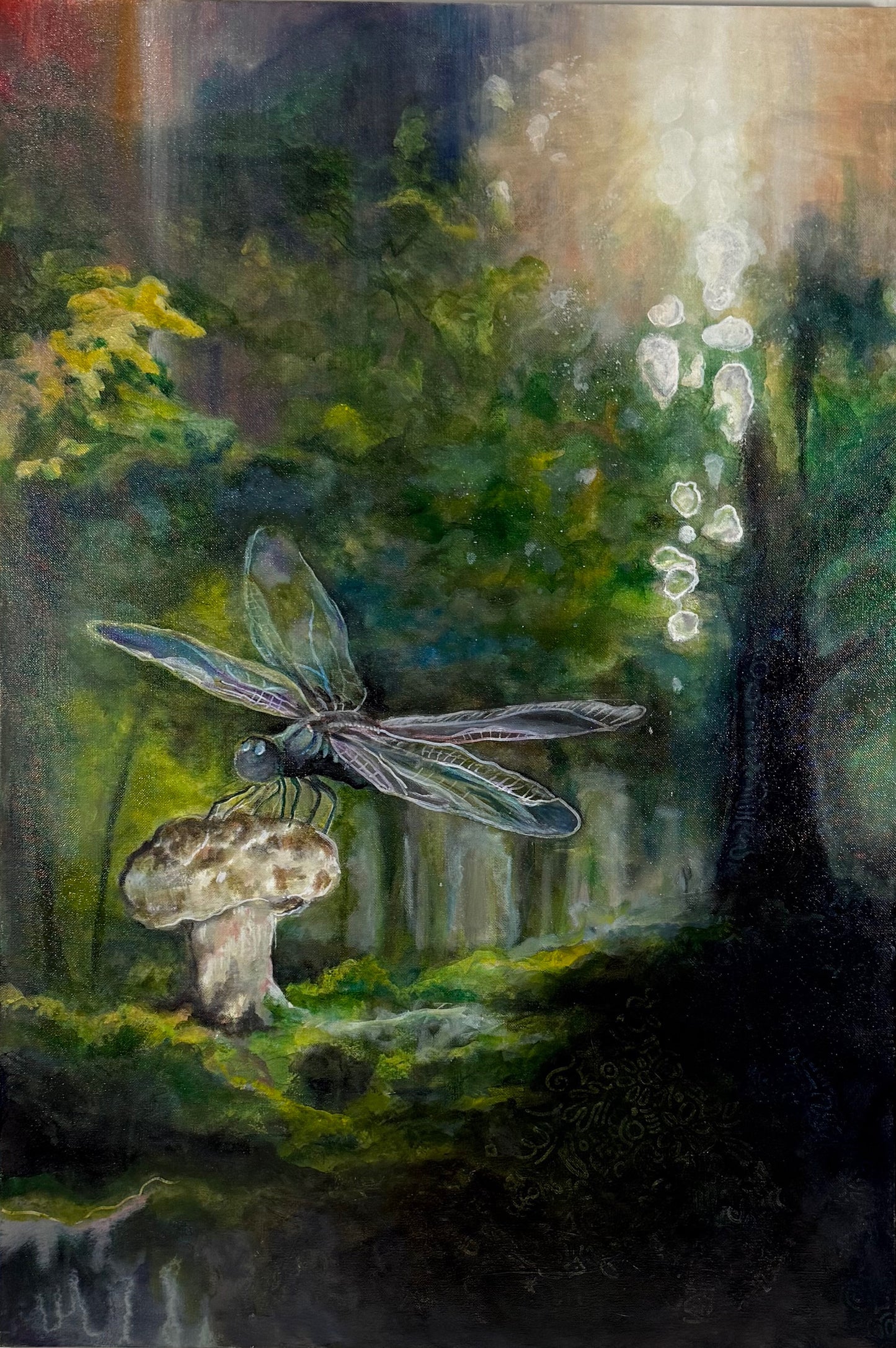 Dragonflies Don't like Mushrooms