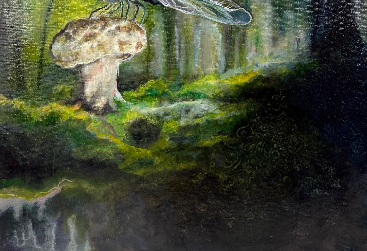 Dragonflies Don't like Mushrooms